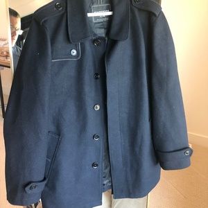 Express XL Navy Peacoat